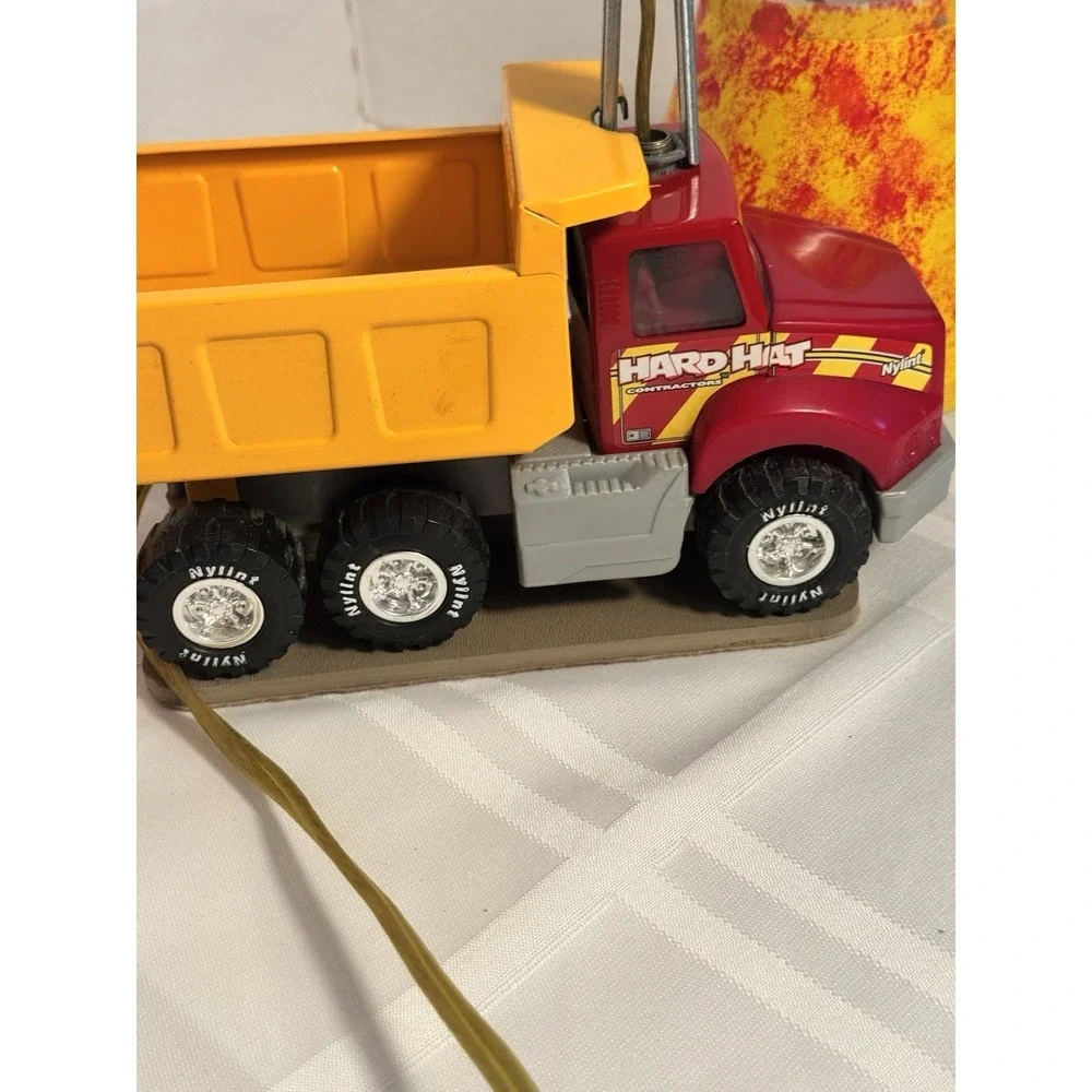 Very Rare Vintage Lot Of 2 HardHat Lamps contractors trucks 1989